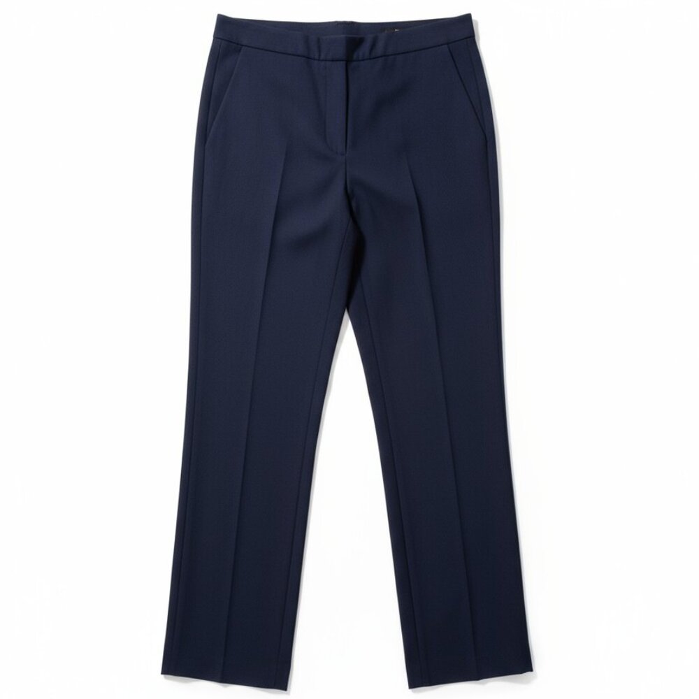 CHICO'S Cropped Navy Dress Pant Size 0.5 NWT